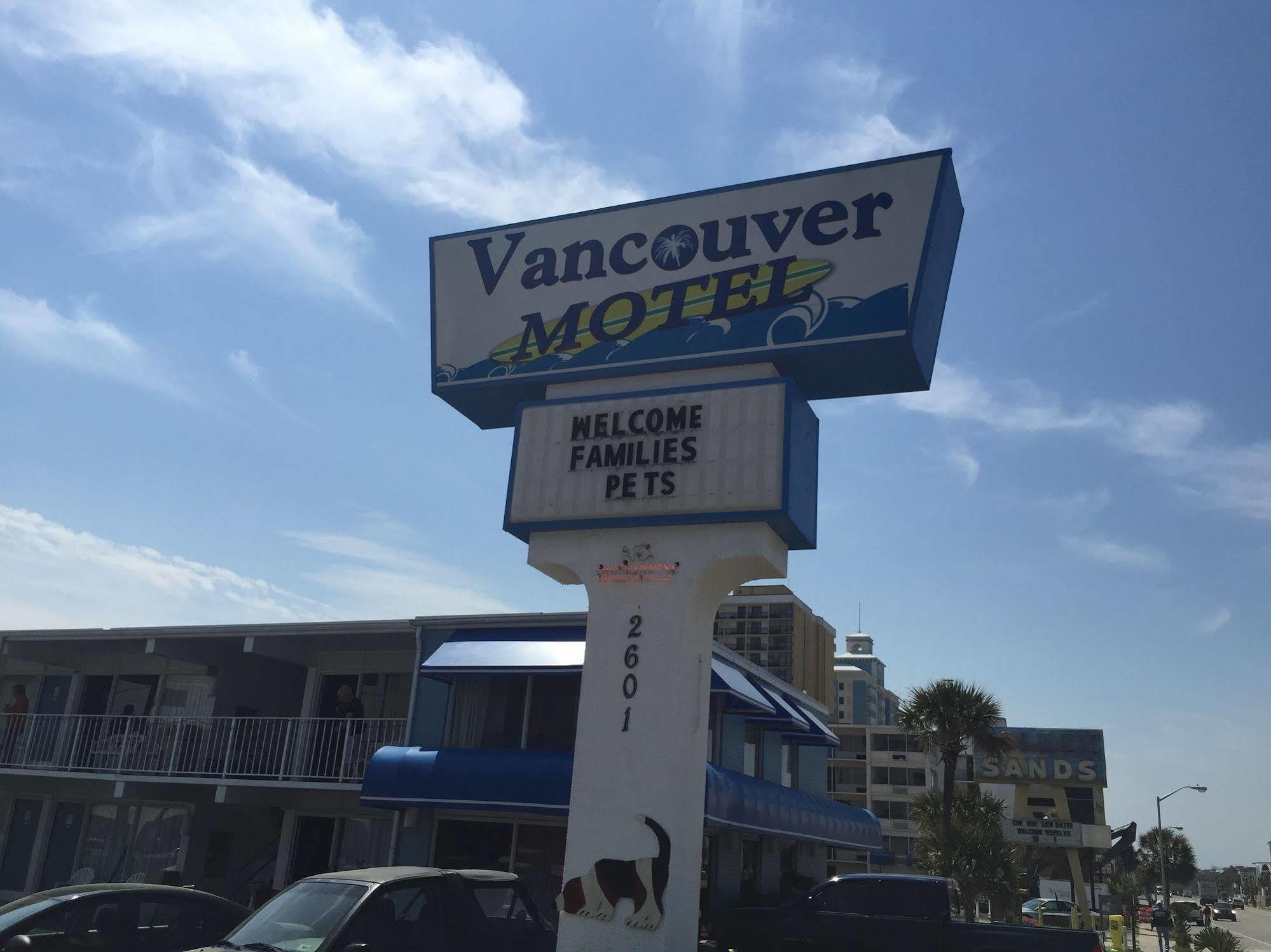 Vancouver Motel Myrtle Beach Exterior photo